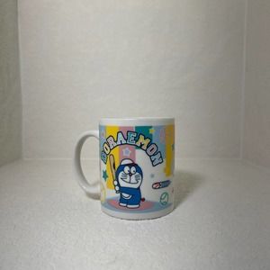 RARE DORAEMON Baseball stripped‎ coffee cup.
